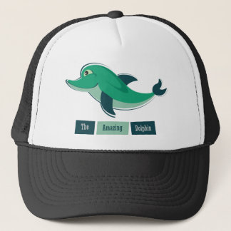 Gorra De Camionero Delfín verde