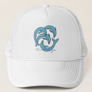 Gorra De Camionero Delfines azules rodeando Thunder_Cove