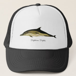 Gorra De Camionero Delphin Delphinus Delphis, mamíferos marinos vinta
