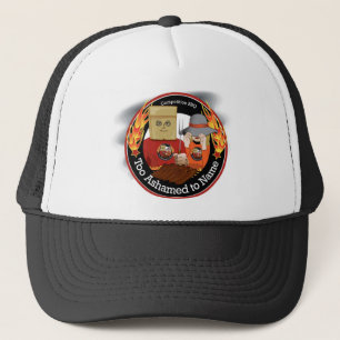 Gorra De Camionero Demasiado avergonzado nombrar el casquillo de la