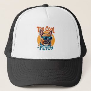 Gorra De Camionero Demasiado genial para buscar Bulldog Francés Gafas