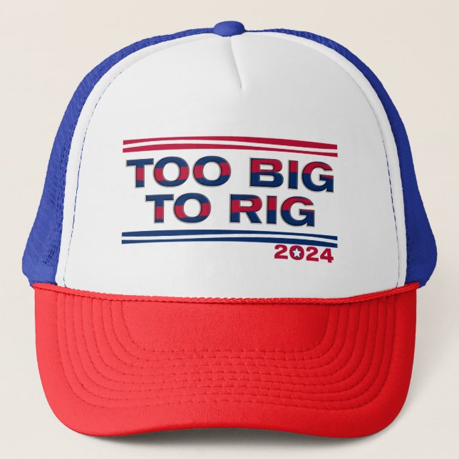 GORRA DE CAMIONERO DEMASIADO GRANDE A RIG 2024 (Anverso)