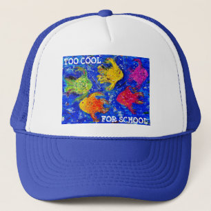 GORRA DE CAMIONERO DEMASIADO GUAY PARA SCHOOL TRUCKER HAT