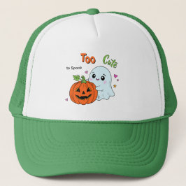 Gorra De Camionero Demasiado Lindo para Asustar – Fantasma Lindo de H