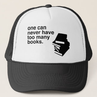 Gorra De Camionero demasiados libros