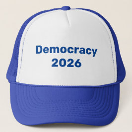 Gorra De Camionero Democracia 2026 Elecciones de mitad de período