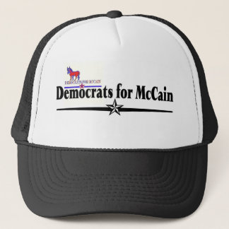 GORRA DE CAMIONERO DEMÓCRATAS PARA MCCAIN