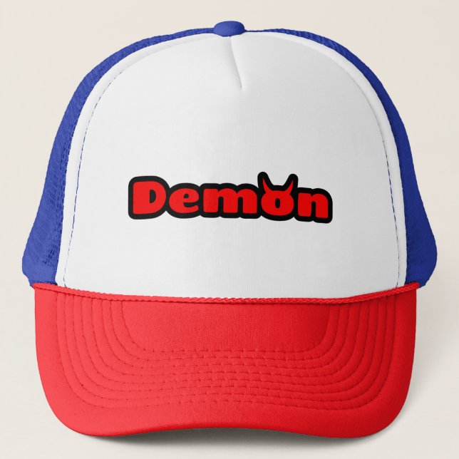 Gorra De Camionero Demon (Anverso)