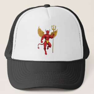 Gorra De Camionero Demonio con tridente