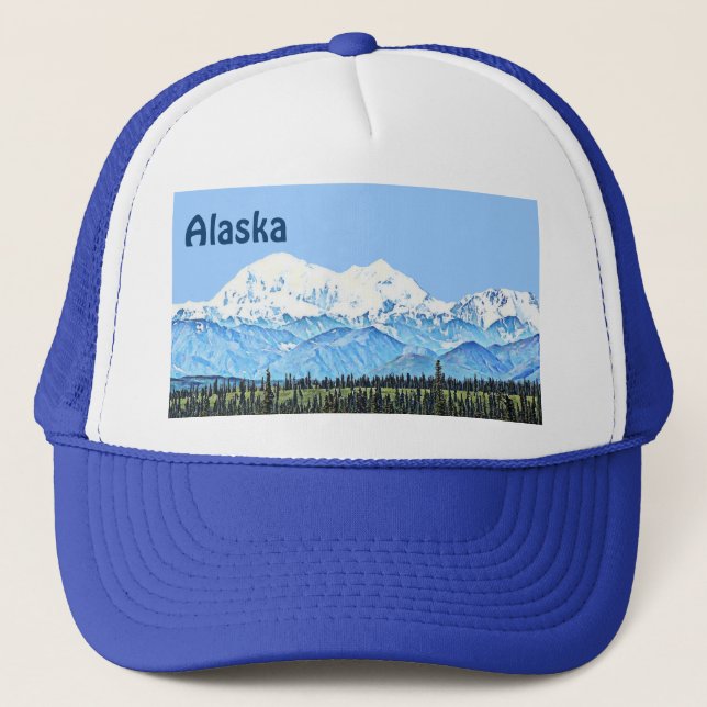 Gorra De Camionero Denali (Monte McKinley) (Anverso)