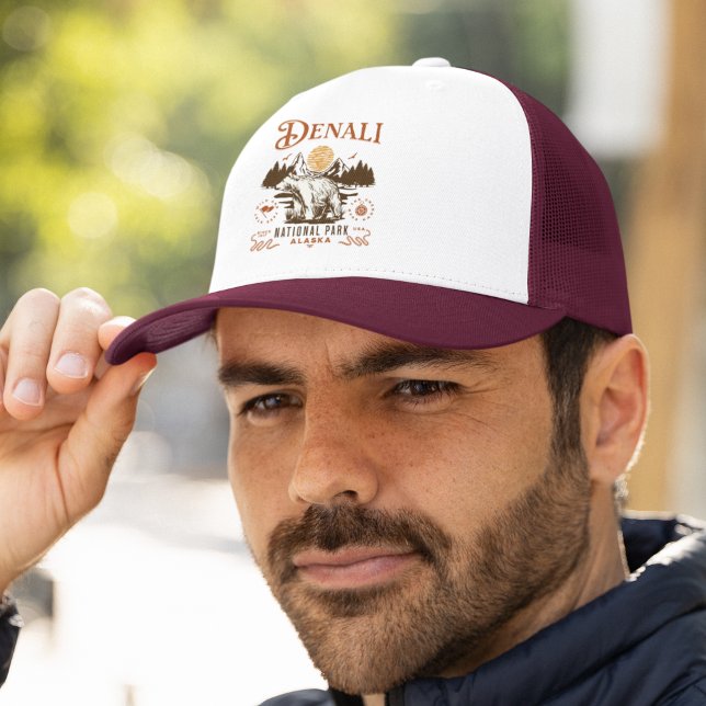 Gorra De Camionero Denali National Park Alaska (Subido por el creador)