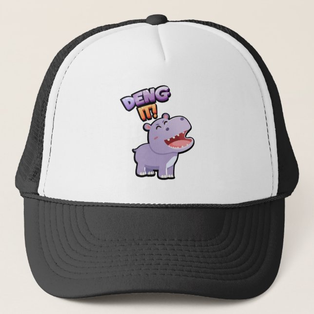 Gorra De Camionero ¡Deng! Funny Trucker Hat (Anverso)