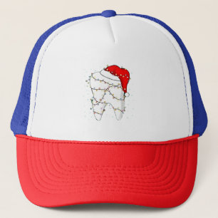 Gorra De Camionero Dental Navidad Inodoro Dentista Fiesta