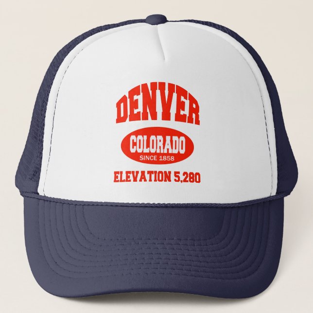 Gorra De Camionero Denver Colorado (Anverso)