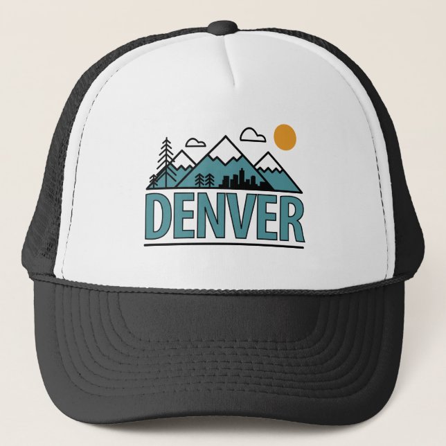 Gorra De Camionero Denver Colorado (Anverso)