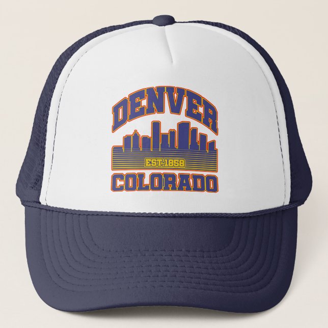 Gorra De Camionero Denver, Colorado (Anverso)