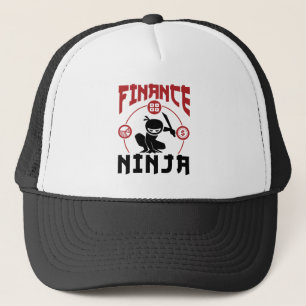 Gorra De Camionero Departamento de Agradecimiento Ninja de Finanzas