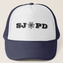Gorra De Camionero Departamento de Policía de San Jose