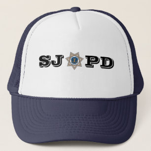 Gorra De Camionero Departamento de Policía de San Jose