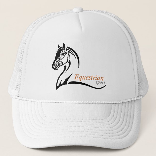 Gorra De Camionero deporte ecuestre (Anverso)
