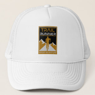 Gorra De Camionero Deporte en pista en la naturaleza