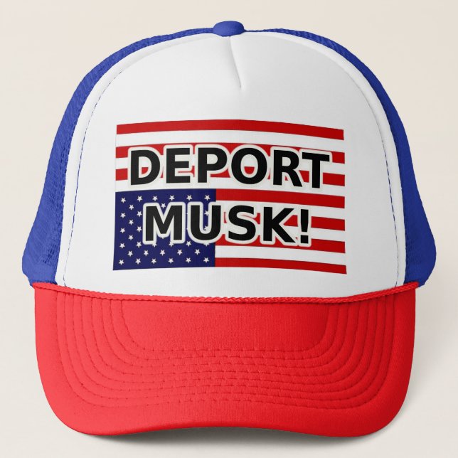 GORRA DE CAMIONERO ¡DEPORTE MUSK! (Anverso)