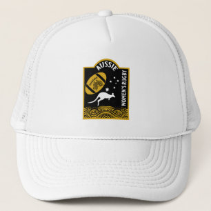 Gorra De Camionero Deportes de rugby australianos para mujeres