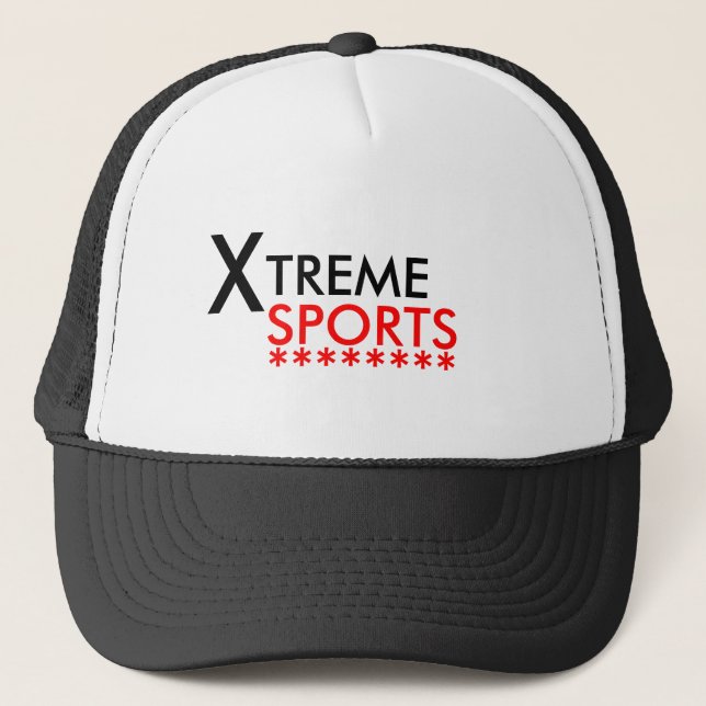 GORRA DE CAMIONERO DEPORTES EXTREMOS (Anverso)