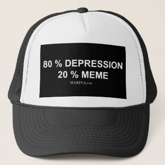 Gorra De Camionero DEPRESSION/MEME - Gorra del camionero