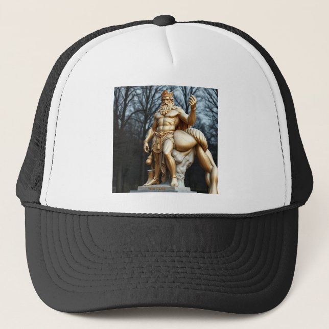 Gorra De Camionero Der größte Held aller Zeiten – Herkules in Gold (Anverso)