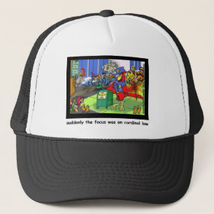 Gorra De Camionero Derecho Cardinal Gracioso Personalizados de leyes 