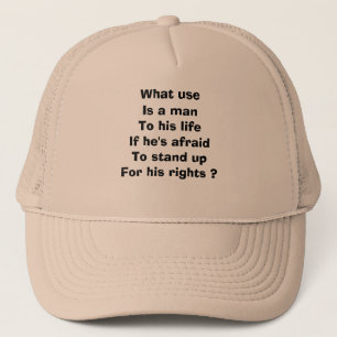 Gorra De Camionero derechos