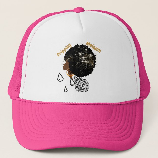 Gorra De Camionero Derivación de Melanin (Anverso)