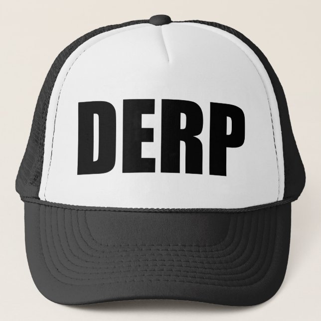 GORRA DE CAMIONERO DERP (Anverso)