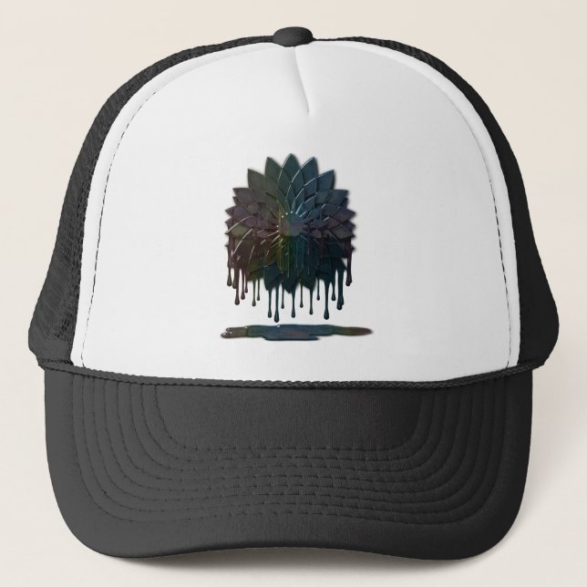 Gorra De Camionero Derrame de petróleo (Anverso)
