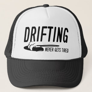 Gorra De Camionero Derrapar Nunca se Cansa