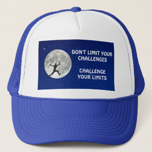 Gorra De Camionero Desafiar sus límites presupuesto motivacional