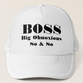 Gorra De Camionero Desagradable grande de BOSS tan y tan