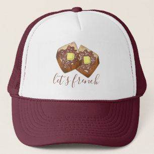 Gorra De Camionero Desayuno francés con mantequilla y jarabe