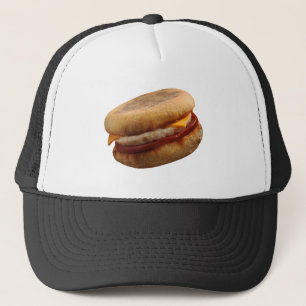 Gorra De Camionero DESAYUNO SANDWICH (Jamón, Huevo y Muffin de Queso)