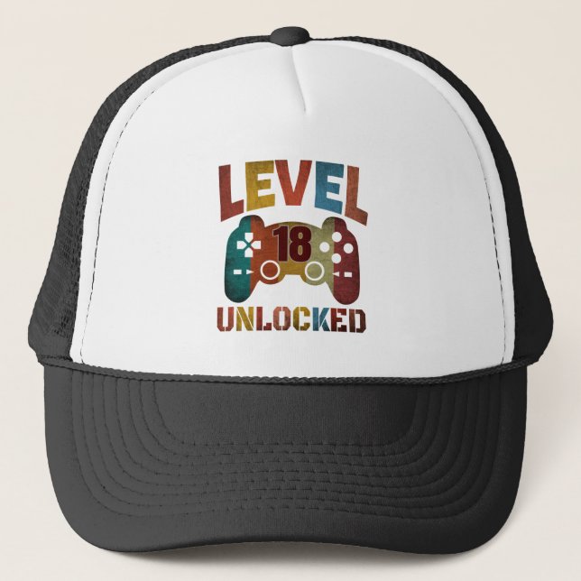 Gorra de camionero DESBLOQUEADA NIVEL 18 (Anverso)