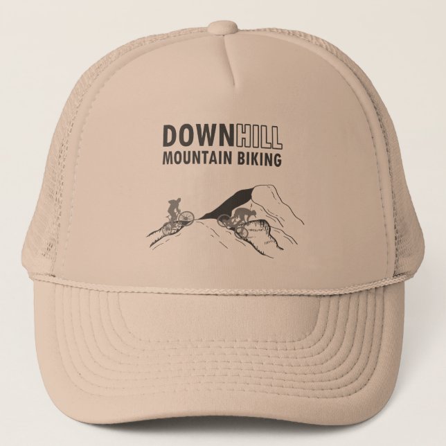 Gorra De Camionero descenso del ciclismo de montaña (Anverso)