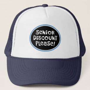 Gorra De Camionero Descuento Senior, Por Favor.