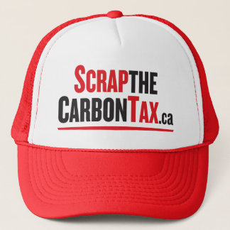 Gorra De Camionero Deseche el impuesto del carbono