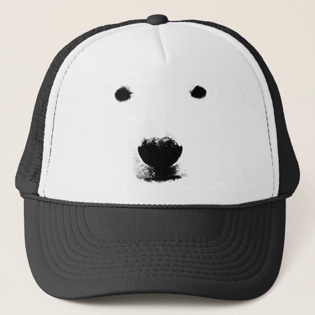 Gorra De Camionero Deseo que fuera un oso (Anverso)