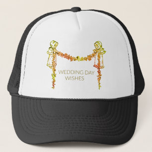 Gorra De Camionero Deseos del Día de la Boda
