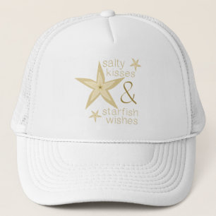 Gorra De Camionero Deseos salados de las estrellas de mar de los