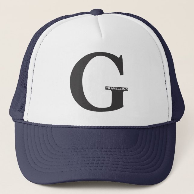 Gorra De Camionero Desgaste de G que viaja (Anverso)