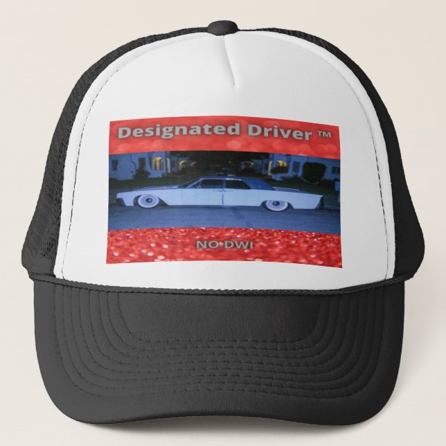 Gorra De Camionero Designated Driver Lincoln Continental (Anverso)