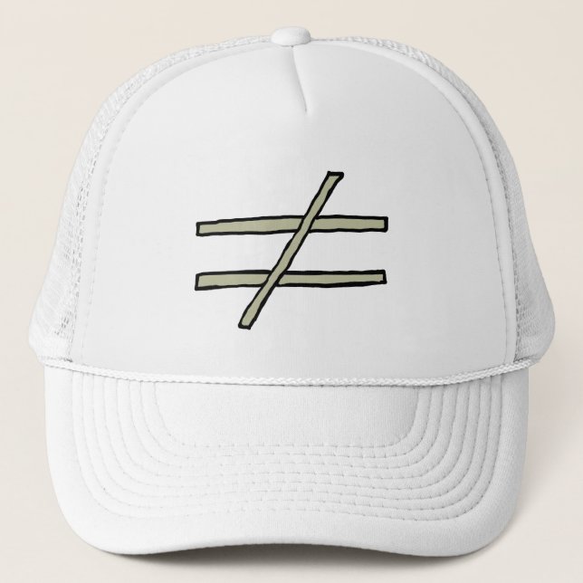 Gorra De Camionero Desigualdad (Anverso)